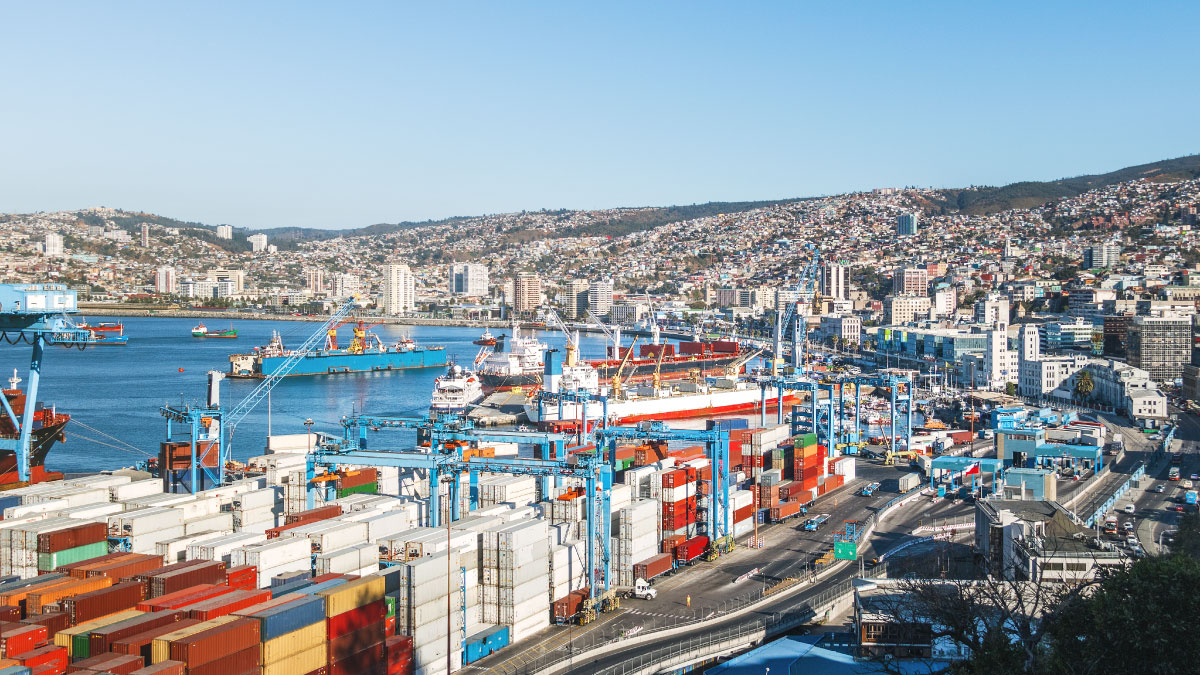 Port of Valparaiso, Chile