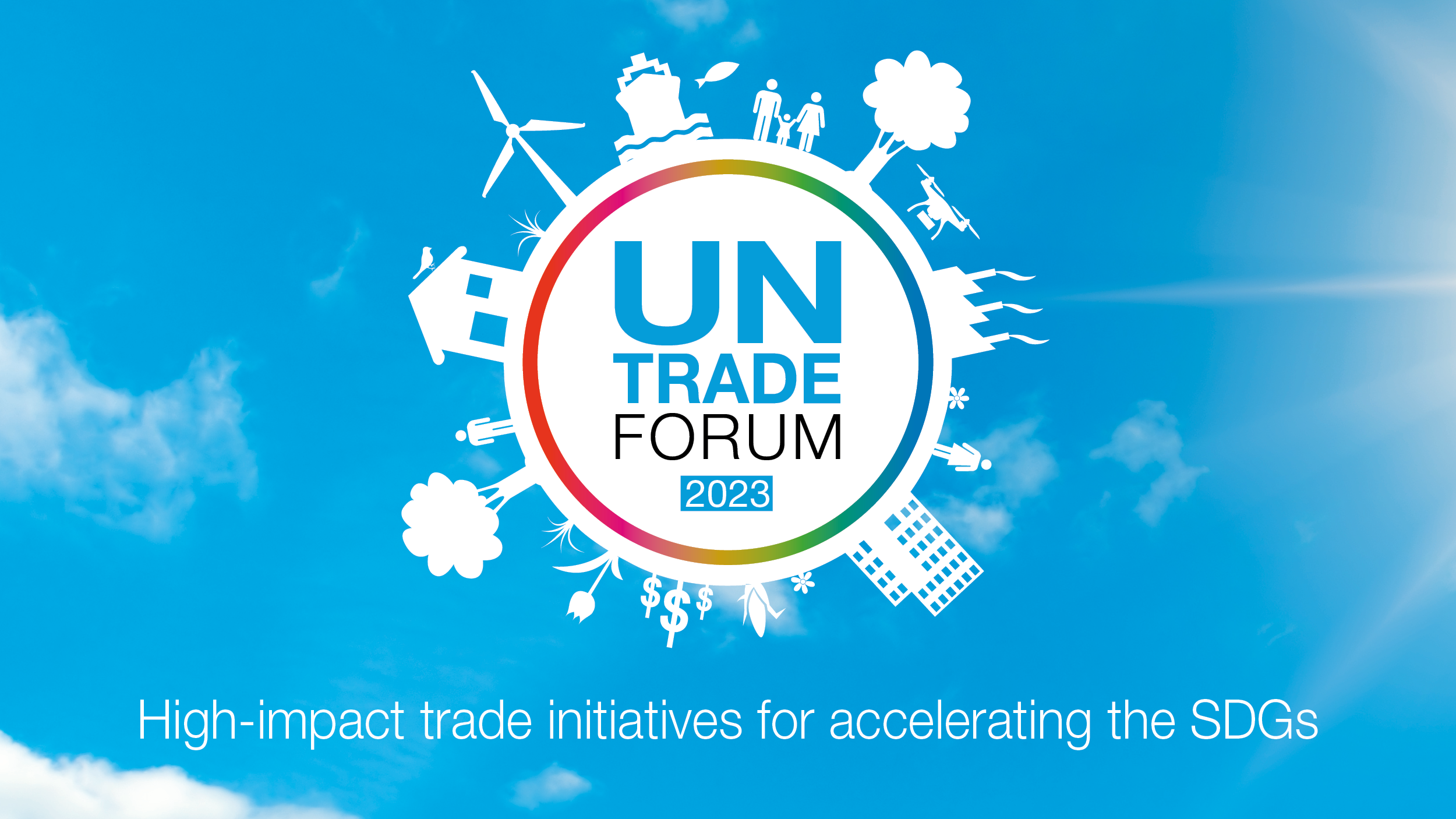 UN Trade Forum 2023 logo