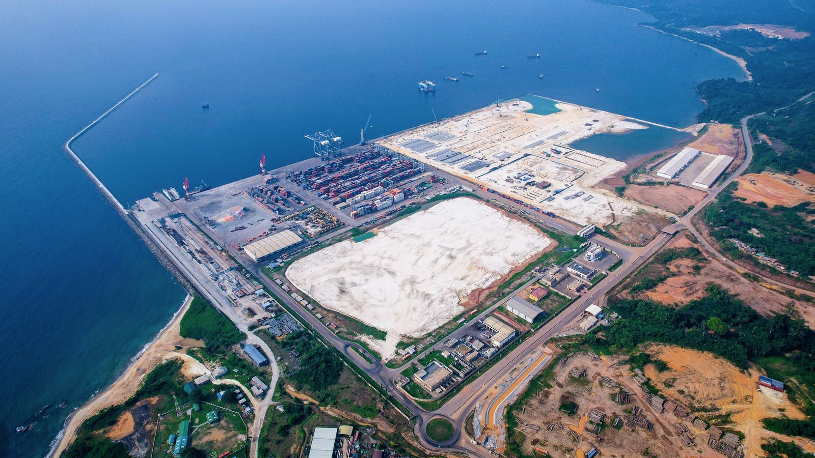 Port of Kribi, Cameroon