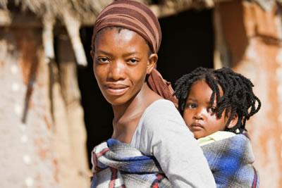 Mother and child