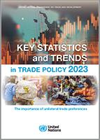 Cover for Key statistics and trends in trade policy 2023
