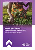 Cover for Réduire la pauvreté et les inégalités au Burkina Faso