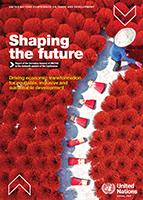 Cover for Shaping the future: Driving economic transformation for equitable, inclusive and sustainable development