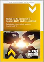 Cover for Manual for the framework to measure South–South cooperation