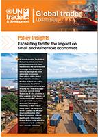 Cover for Global Trade Update (April 2025): Escalating tariffs – the impact on small and vulnerable economies