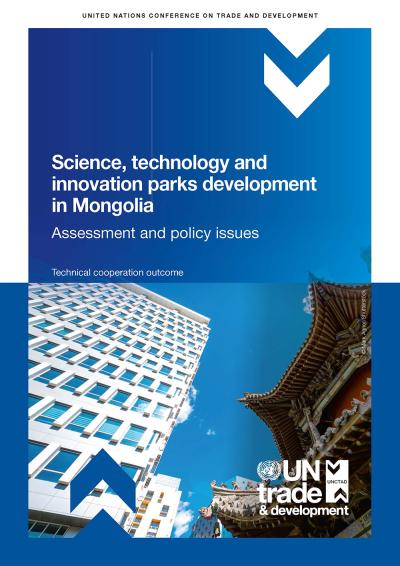 Cover for Science, technology and innovation parks in Mongolia