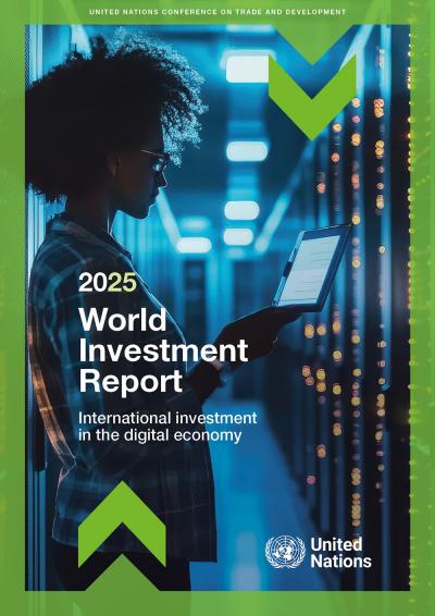 Cover for World Investment Report 2025: International investment in the digital economy