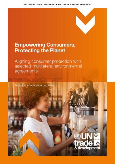 Cover for Empowering consumers, protecting the planet