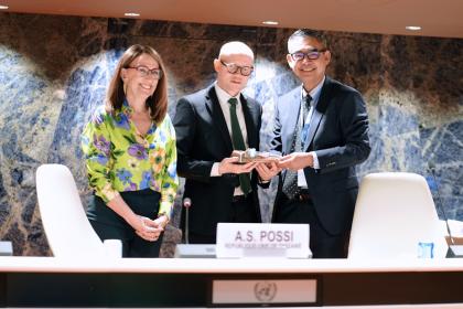 Chair of G77 and China in Geneva passes from Tanzania to Cambodia