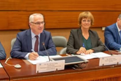 Ports across Ireland's Brexit divide reaffirm unity on UN project