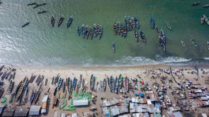 Tanji, situated on Africa’s Atlantic coast, is one of the largest fishing villages of The Gambia.